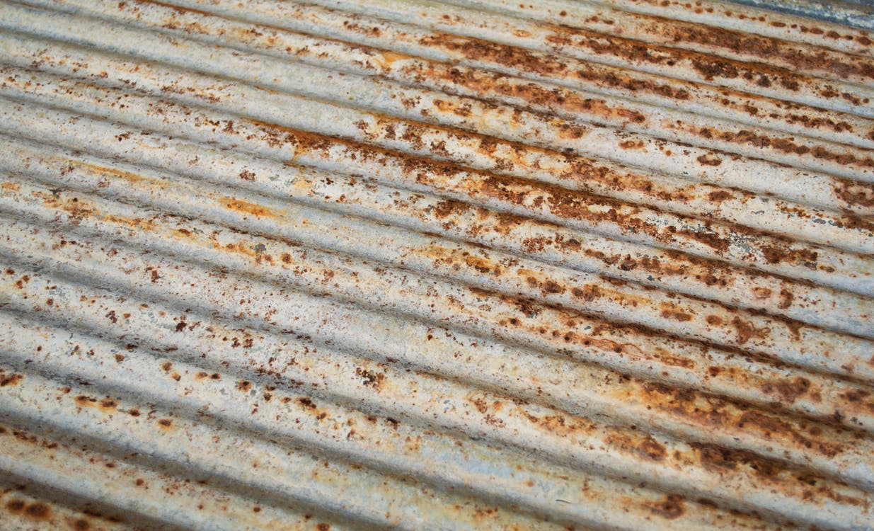 rusty roof